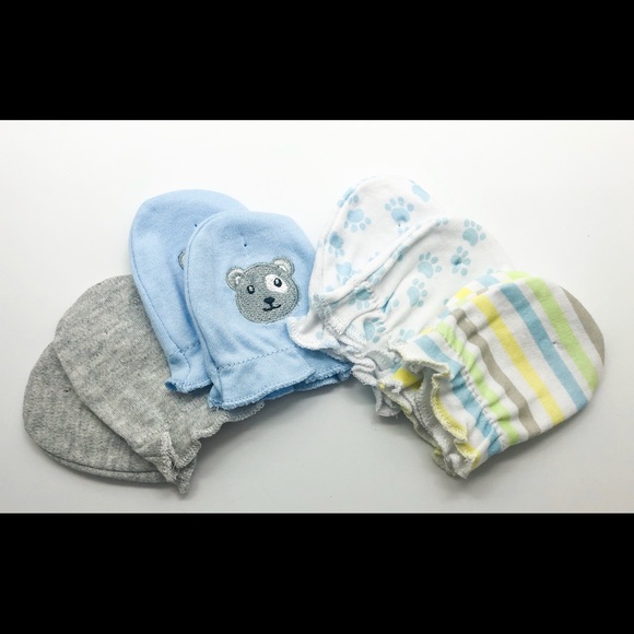 4 pack Baby Mitts set - Picture 1 of 7